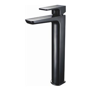 Parkbrook Chi Tall Mono Basin Mixer & Waste Black