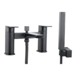 Parkbrook Chi Bath Shower Mixer with Shower Handset Black