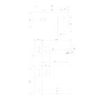 Parkbrook Chi Wall Mounted Bath Filler Black