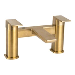 Parkbrook Chi Bath Filler Brushed Brass