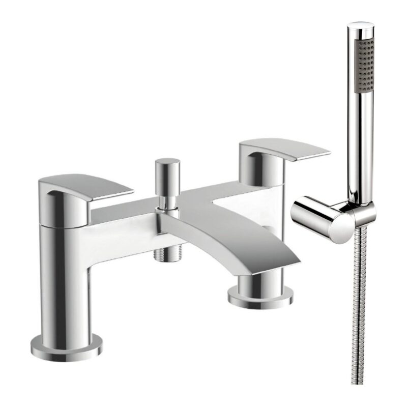 Parkbrook Psi Bath Shower Mixer with Shower Handset Chrome Parkbrook Psi Bath Shower Mixer with Shower Handset Chrome