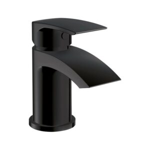 Parkbrook Psi Mini Mono Basin Mixer & Waste Black
