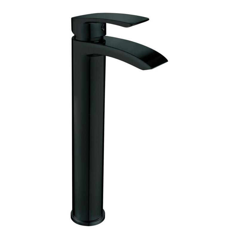 Parkbrook Psi Tall Mono Basin Mixer & Waste Black