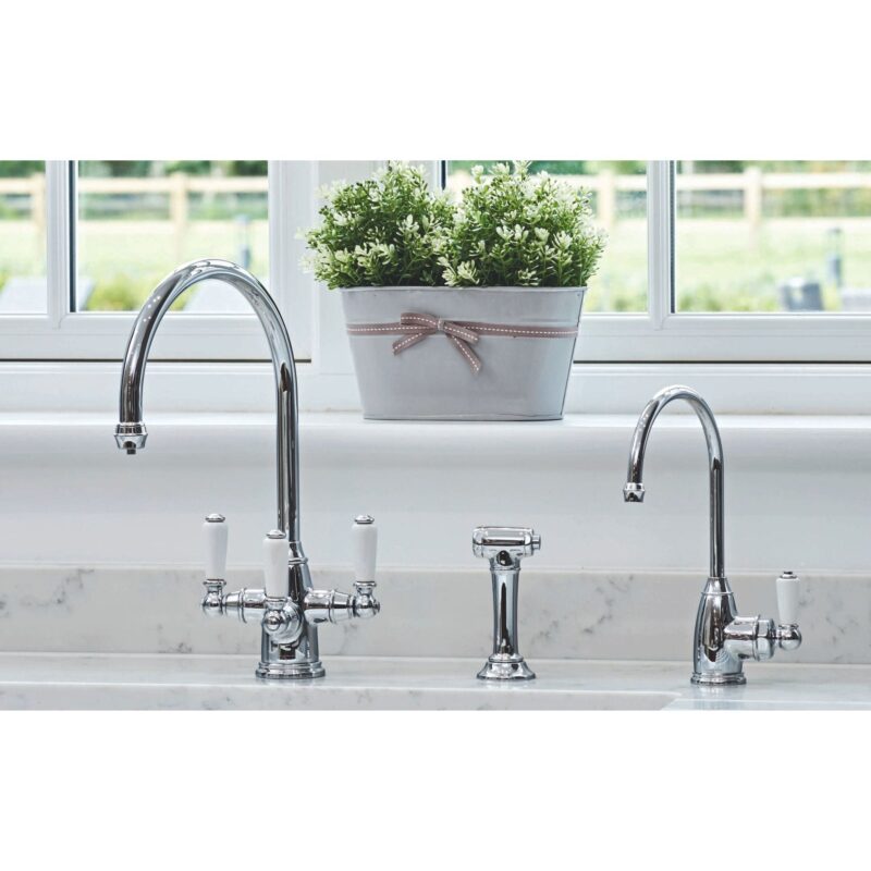 Perrin & Rowe Mini Instant Hot Water Tap Chrome