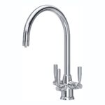 Perrin & Rowe Langbourn Lever Sink Mixer with Filtration Chrome