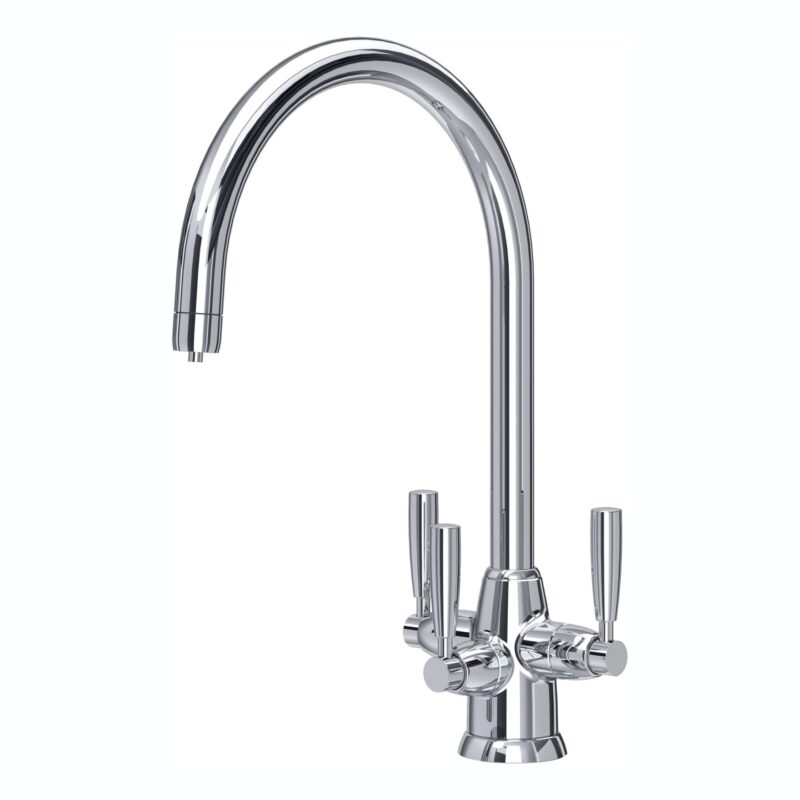 Perrin & Rowe Langbourn Lever Sink Mixer with Filtration Chrome