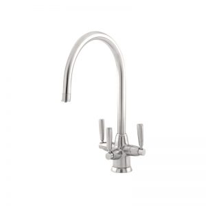 Perrin & Rowe Metis Lever Sink Mixer with Filtration Pewter