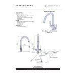 Perrin & Rowe Armstrong Kitchen Sink Mixer & Filter Tap Chrome