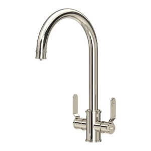 Perrin & Rowe Armstrong Kitchen Sink Mixer & Filter Tap Nickel