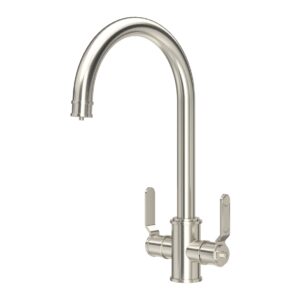 Perrin & Rowe Armstrong Kitchen Sink Mixer & Filter Tap Pewter