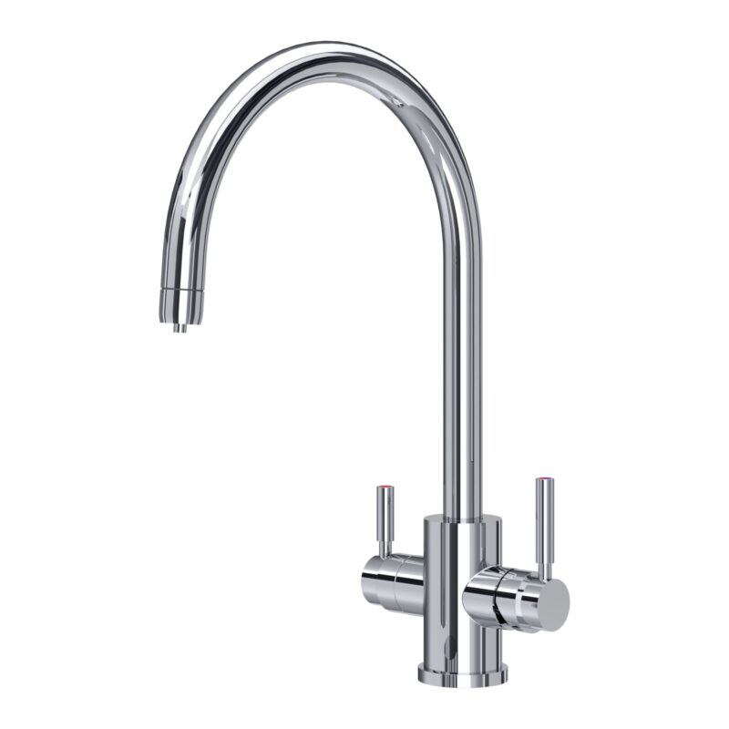 Perrin & Rowe Juliet 3-In-1 Instant Hot Water Tap C-Spout Perrin & Rowe Juliet 3-In-1 Instant Hot Water Tap C-Spout