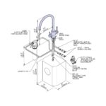 Perrin & Rowe Juliet 3-In-1 Instant Hot Water Tap C-Spout