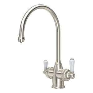 Perrin & Rowe Phoenician 3 In 1 Instant Hot Water Tap Pewter