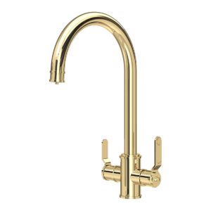 Perrin & Rowe Armstrong 3-in-1 Instant Hot Water Tap Polished Brass