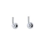 Perrin & Rowe Contemporary Lever 1/2" Wall Valves, Pair