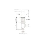 Perrin & Rowe Contemporary Lever 1/2" Deck Valves Pair