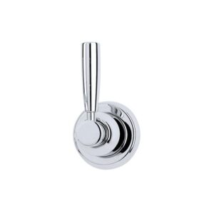 Perrin & Rowe Single 3/4" Lever Wall Valve Pewter