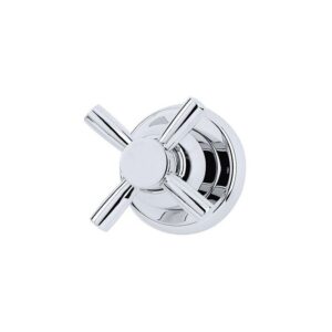 Perrin & Rowe Single 3/4" Crosshead Wall Valve Pewter