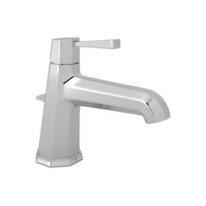Perrin & Rowe Deco Monobloc Single Lever Basin Mixer Nickel