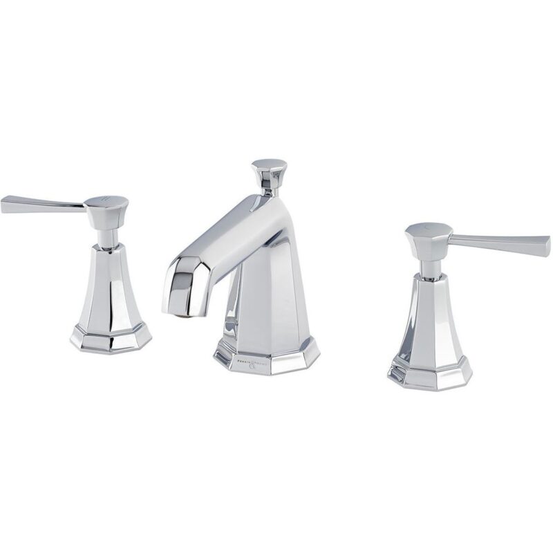 Perrin & Rowe Deco Lever 3 Hole Basin Mixer Pewter Perrin & Rowe Deco Lever 3 Hole Basin Mixer Pewter