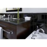 Perrin & Rowe 10" 4 Hole Crosshead Bath Set & Handshower Nickel