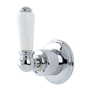 Perrin & Rowe Traditional Single 1/2" Wall Valve with Lever Handle