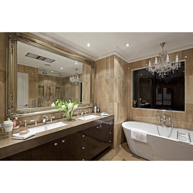 Perrin & Rowe Traditional Bath Shower Mixer & Wall Unions, Lever