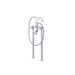 Perrin & Rowe Traditional Bath Shower Mixer Tap & Floor Legs
