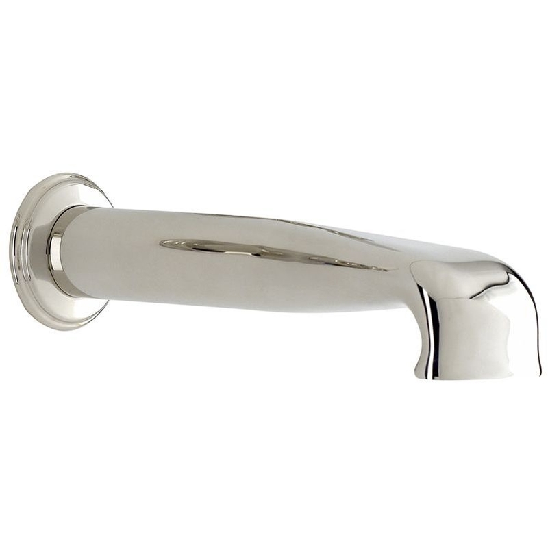 Perrin & Rowe Wall Mounted Low Profile Spout Pewter Perrin & Rowe Wall Mounted Low Profile Spout Pewter