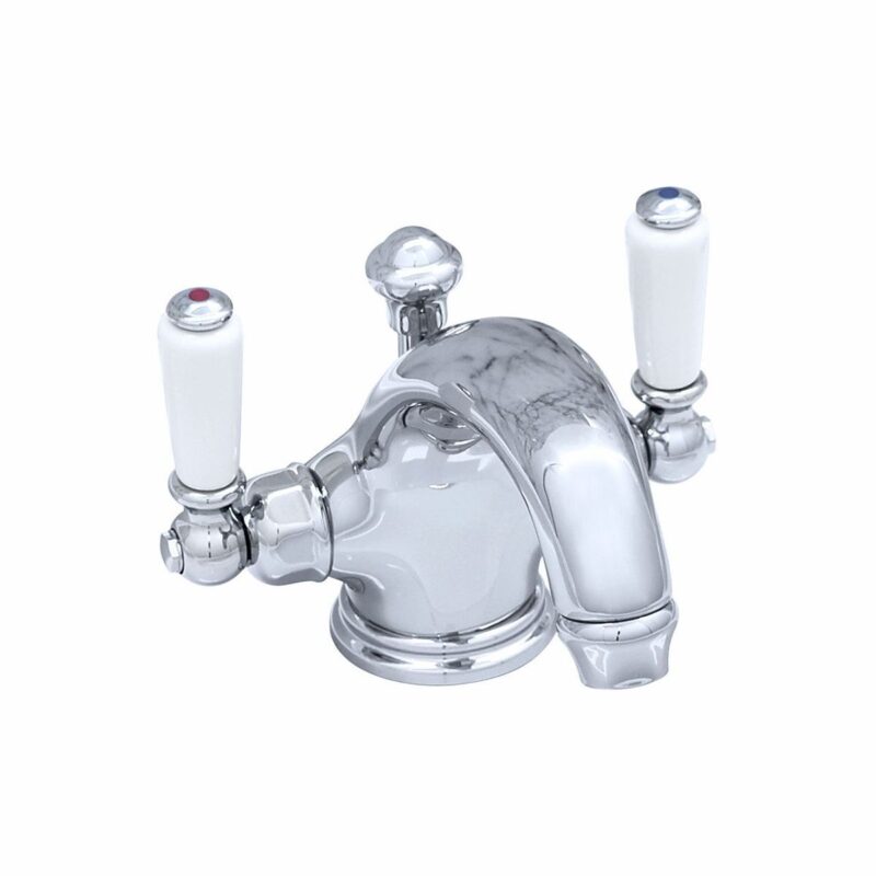 Perrin & Rowe Monobloc Basin Mixer with Lever Handles Chrome Perrin & Rowe Monobloc Basin Mixer with Lever Handles Chrome