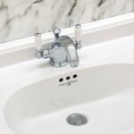 Perrin & Rowe Monobloc Basin Mixer with Lever Handles Chrome