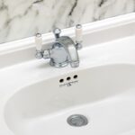 Perrin & Rowe Monobloc Basin Mixer with Lever Handles Gold