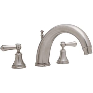 Perrin & Rowe Georgian 3 Hole Bath Filler with 10" Spout, Lever