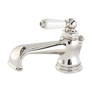 Perrin & Rowe Traditional Single Lever Basin Mixer Pewter