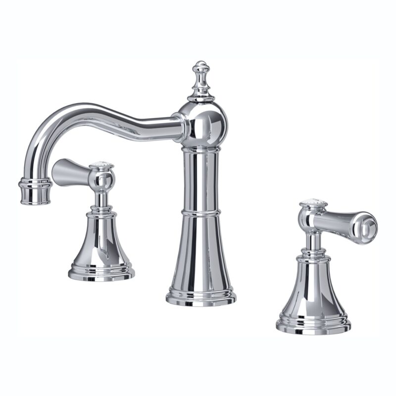 Perrin & Rowe Georgian 3 Hole Country Spout Basin Mixer, Lever Perrin & Rowe Georgian 3 Hole Country Spout Basin Mixer, Lever