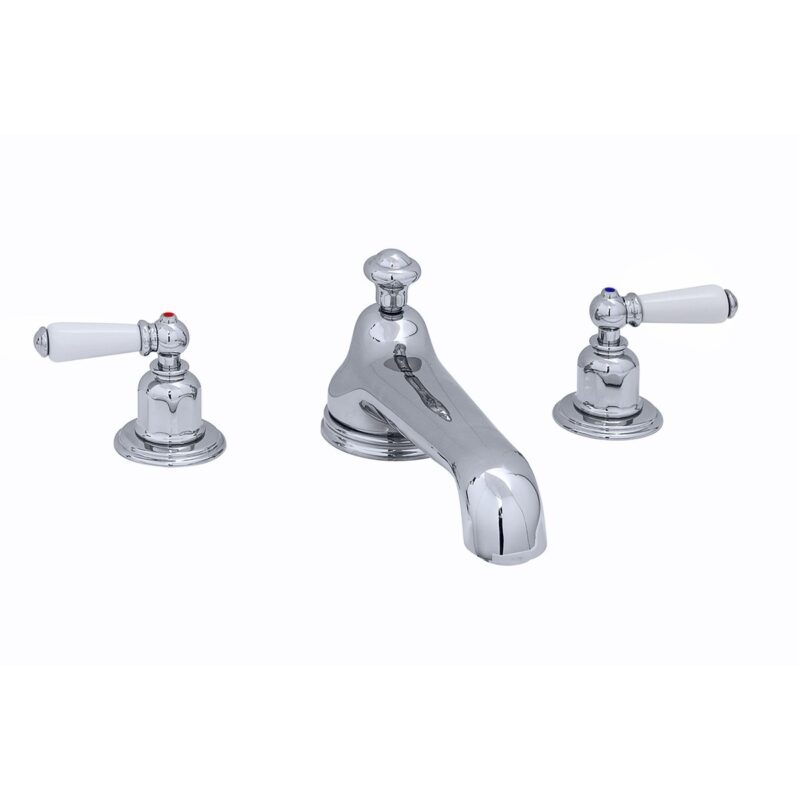Perrin & Rowe 3 Hole Bath Set Low Spout Lever Handles Gold Perrin & Rowe 3 Hole Bath Set Low Spout Lever Handles Gold