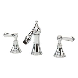 Perrin & Rowe Georgian 3767 3 Hole Bidet Mixer with Lever Handles