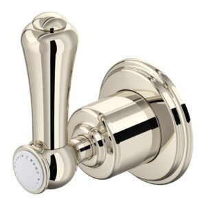 Perrin & Rowe Georgian Lever 3/4" Concealed Wall Valve Nickel