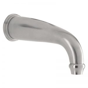 Perrin & Rowe Wall Mounted Bath Spout Pewter