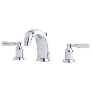 Perrin & Rowe 3 Hole Basin Set with Lever Handles Nickel
