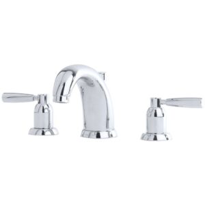 Perrin & Rowe 3 Hole Basin Set with Lever Handles Pewter