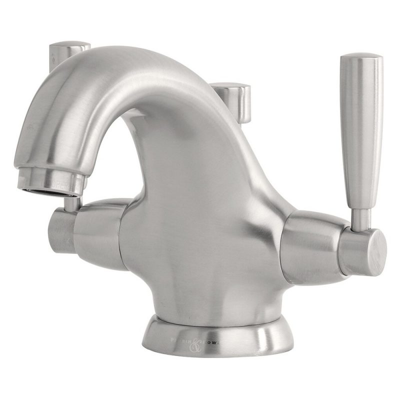 Perrin & Rowe Monobloc Basin Mixer with Lever Handles Chrome