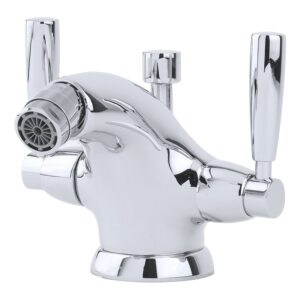 Perrin & Rowe Monobloc Bidet Mixer with Lever Handles Chrome