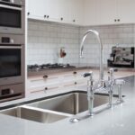 Perrin & Rowe Ionian Taps with Lever Handles & Rinse Chrome