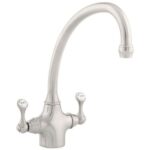 Perrin & Rowe Etruscan Mono Sink Mixer Pewter