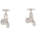 Perrin & Rowe Mayan Wall Bib Taps Nickel