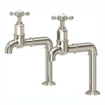 Perrin & Rowe Ionian Crosstop Bibcock Taps