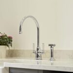 Perrin & Rowe Phoenician Sink Mixer with Rinse Chrome