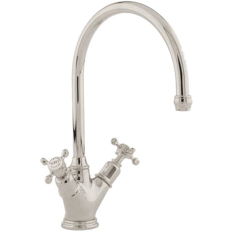 Perrin & Rowe Minoan Mono Sink Mixer Tap Nickel Perrin & Rowe Minoan Mono Sink Mixer Tap Nickel