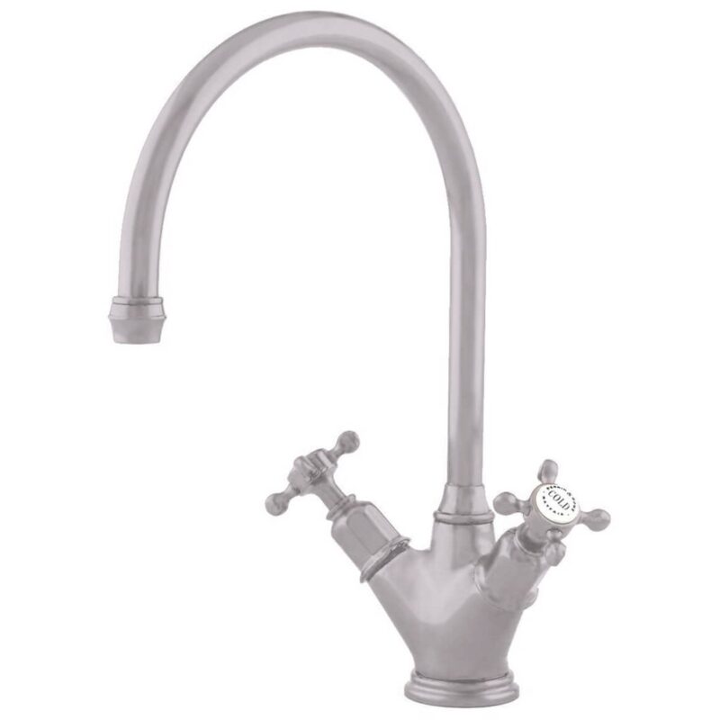 Perrin & Rowe Minoan Mono Sink Mixer Tap Pewter